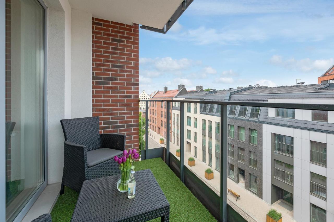 Triapart Apartment Angielska Grobla Delux Gdańsk Eksteriør billede